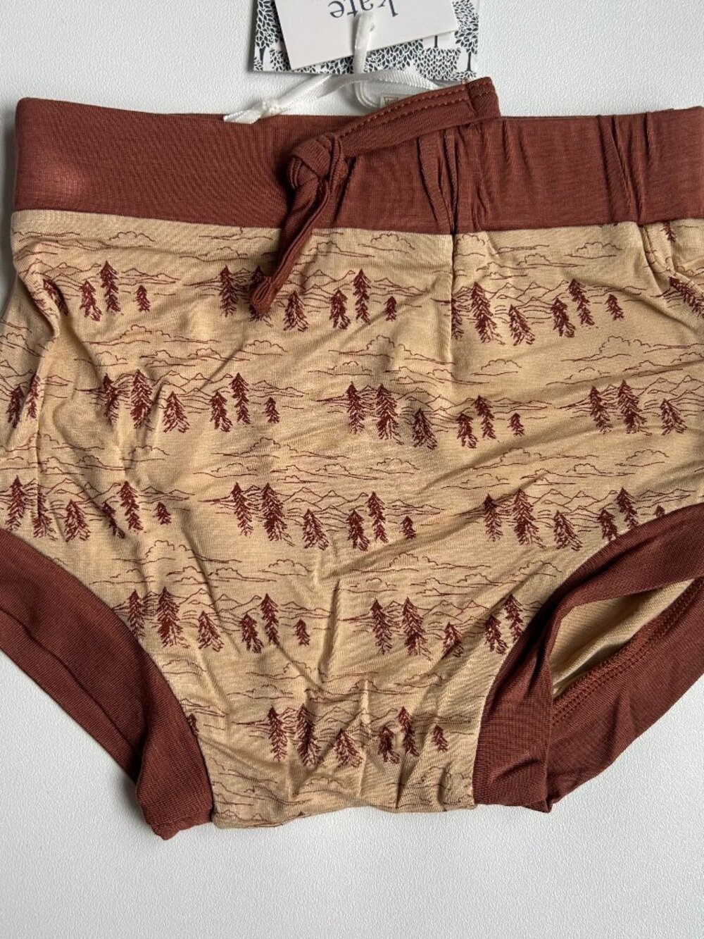 NWT Kate Quinn Little Mountain Bamboo Bummies 3-6M Diaper Cover